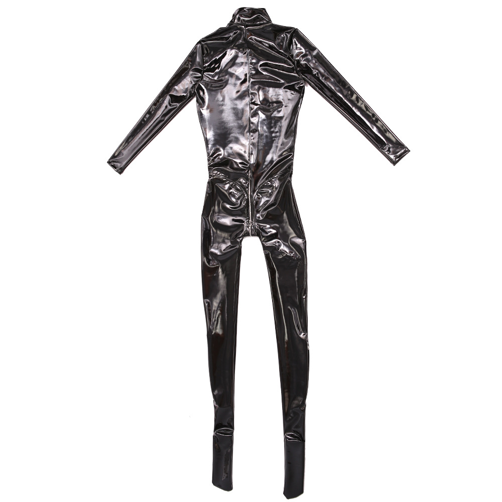 Sewing Latex - Пикантные Для женщин ПВХ блестящий полный